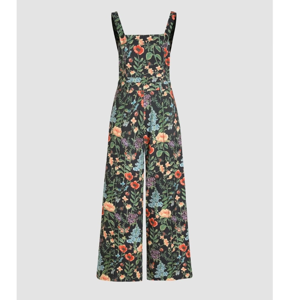 FLORAL WIDE LEG JUMPSUIT